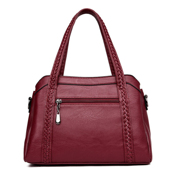 Women Handbag Genuine Leather Tote Bags Tassel Luxury Women Shoulder Bags