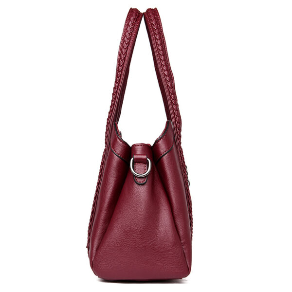 Women Handbag Genuine Leather Tote Bags Tassel Luxury Women Shoulder Bags