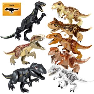 Tyrannosaurus Indominus Rex I-Rex Assemble Building Blocks Kid Toy